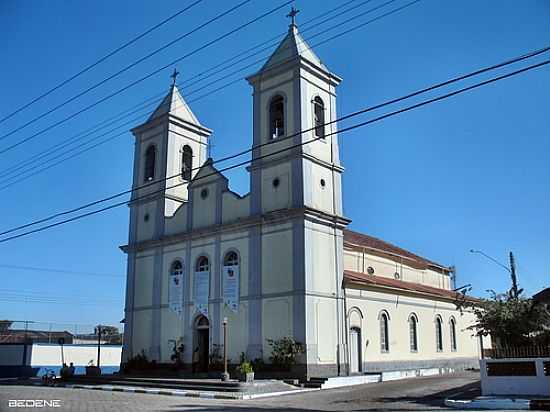 IGREJA DE SO BENEDITO E N.SRA.DAS NEVES-FOTO: BEDENE - IGUAPE - SP