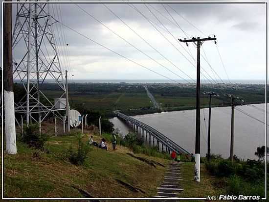 PONTE EM IGUAPE-FOTO:FBIO BARROS - IGUAPE - SP