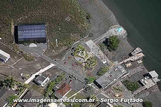 ILHA DIANA-SP-VISTA AREA DO VIVEIRO DE MUDAS DA ILHA-FOTO:WWW.IMAGENSAEREAS.COM.BR - ILHA DIANA - SP