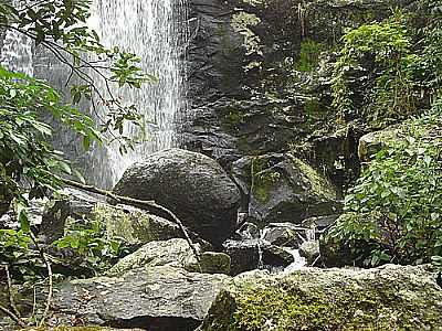 CACHOEIRA DOS TRS TOMBOS, POR ROGRIO EIRADO - ILHABELA - SP