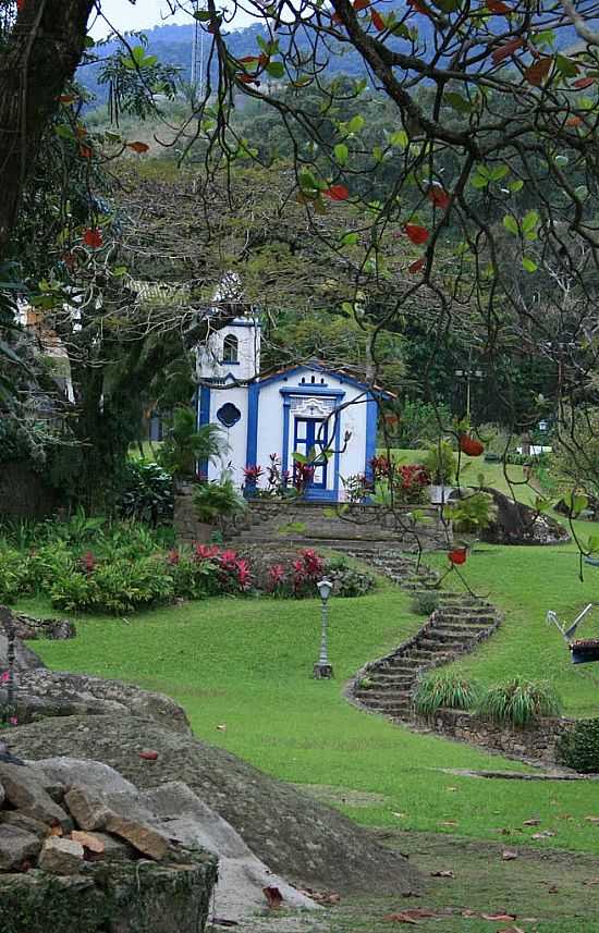 CAPELA DO POUSO DOS CORREA EM ILHABELA-SP-FOTO:PATYPECEGUINIVIANA - ILHABELA - SP