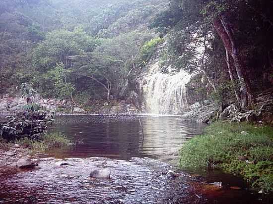 CACHOEIRA DO POO PELADO EM PINDOBAU-BA-FOTO:ANTONIO MACEDO ROCHA - PINDOBAU - BA