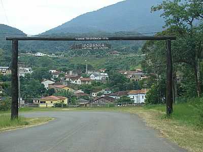 ENTRADA DA CIDADE DE IPORANGA, POR CALDERAN. - IPORANGA - SP