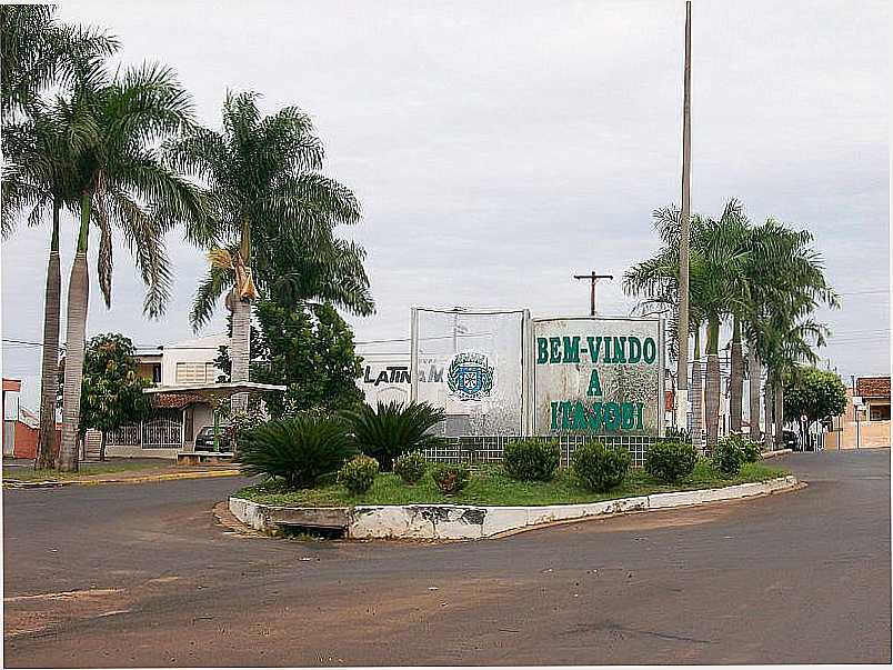 ITAJOBI-SP-PRTICO DE ENTRADA-FOTO:NESTOR JOS DIAS FILHO  - ITAJOBI - SP