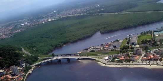 PONTE DO RIO ITANHAEM, POR VALMIREZ - ITANHAM - SP