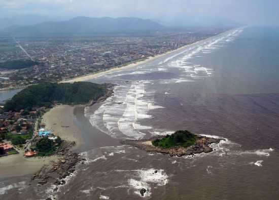 ORLA DA PRAIA(VISTA AEREA), POR VALMIREZ - ITANHAM - SP