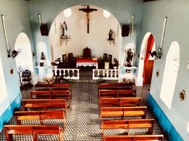 PISO INTERNO DA IGREJA MATRIZ DE ITAOCA SP, POR PAULA BORGO - ITACA - SP