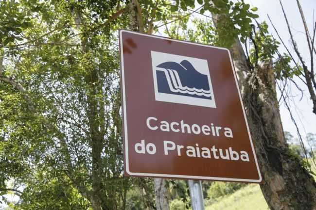 PLACA INDICATIVA PRAIATUBA - ITAOCA SP, POR CELSO VICK - ITACA - SP