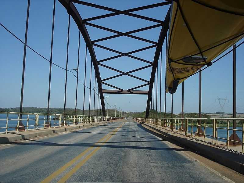 ITAPURA-SP-PONTE SOBRE O RIO TIET ITAPURA/ANDRADINA-FOTO:NIRTO - ITAPURA - SP