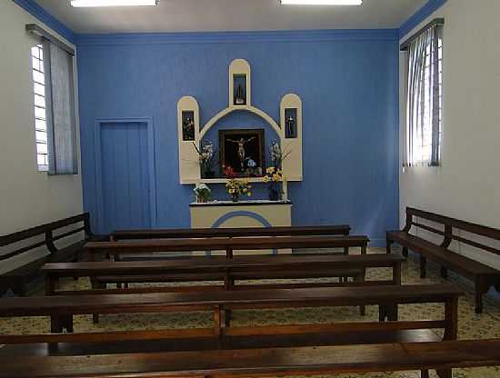 INTERIOR DA CAPELA DO CEMITRIO MUNICIPAL 
FOTO JOO SAVIOLI - ITU - SP