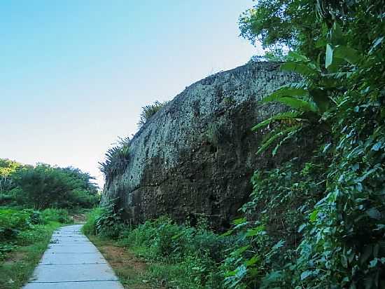 PIRAJ-BA-PEDRA GRANDE NO PARQUE SO BARTOLOMEU-FOTO:SIDNEY ZARATUSTRA - PIRAJ - BA
