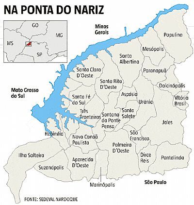MAPA DE LOCALIZAO - JALES - SP