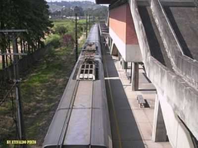 ESTAO FERROVIRIA-FOTO:ETEVALDO PINTO - JARDIM SILVEIRA - SP
