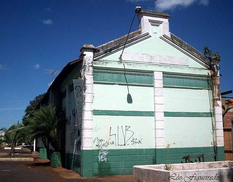 JARDINPOLIS-SP-ANTIGA ESTAO FERROVIRIA-FOTO:LEONARDO FIGUEIREDO - JARDINPOLIS - SP