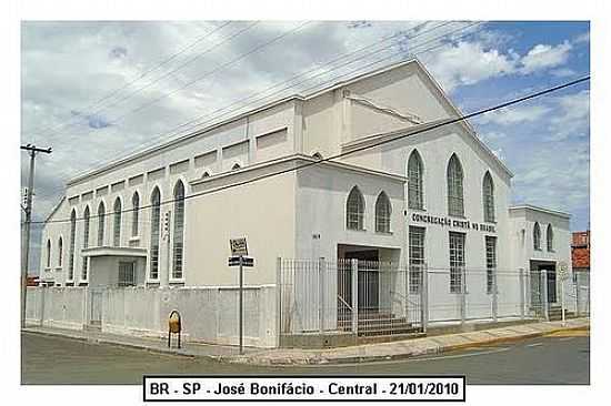 IGREJA DA CONGREGAO CRIST DO BRASIL EM JOS BONIFCIO-FOTO:JOSE CARLOS QUILETTI - JOS BONIFCIO - SP