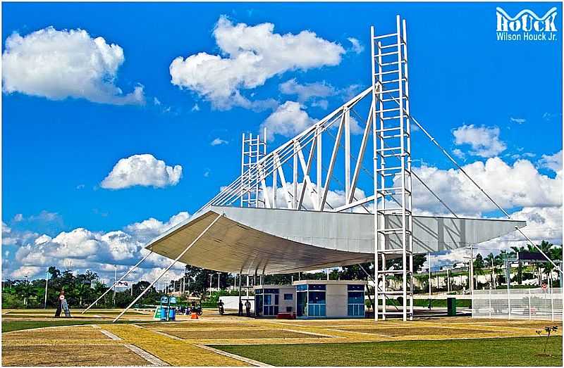 JUNDIA-SP-PORTARIA DO PARQUE DA CIDADE-FOTO:WILSON HOUCK JR. - JUNDIA - SP