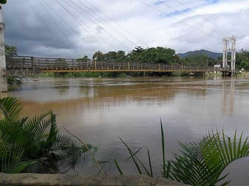 JUQUI-SP-VISTA DA PONTE SOBRE O RIO JUQUI-FOTO:LUIZ PEDRO - JUQUI - SP