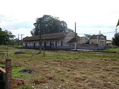 ESTAO FERROVIRIA-FOTO:DANIEL SOUZA LIMA  - LAGOA BRANCA - SP