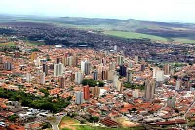 FOTO AEREA DIREO AO CENTRO LIMEIRA S/P, POR MOACIR MAGUSTEIRO - LIMEIRA - SP