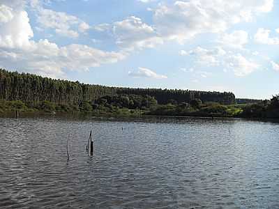 REPRESA DA USINA-FOTO:J.ROBERTO B. LAMOSO   - LOBO - SP