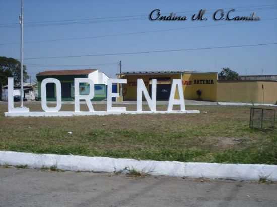 ENTRADA DA CIDADE, POR ONDINA CAMILO - LORENA - SP