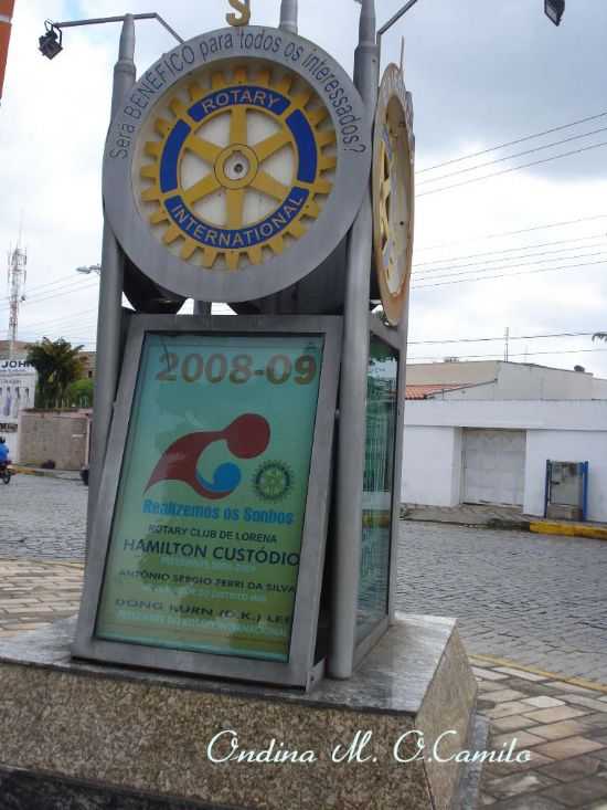 PRAA DO ROTARY, POR ONDINA CAMILO - LORENA - SP