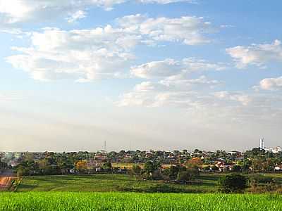 VISTA DA CIDADE-FOTO:EDUARDO M. P. DANTAS  - LUIZINIA - SP