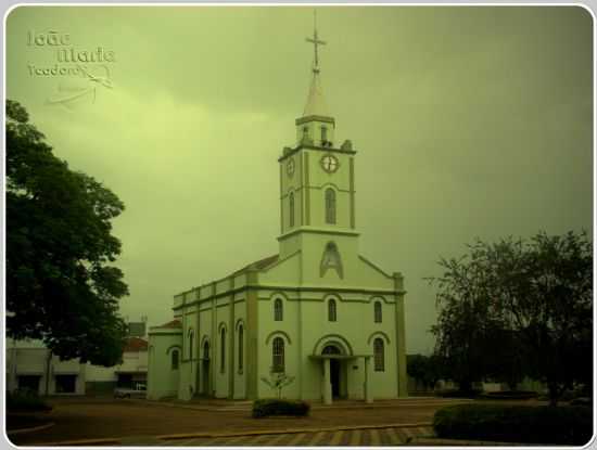 IGREJA MATRIZ DE MAGDA SP, POR JOO MARIA TEODORO - MAGDA - SP