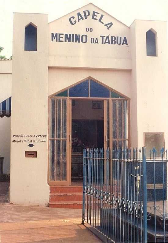 CAPELA DO MENINO DA TBUA EM MARACA-SP-FOTO:FERNANDO VACELLI - MARACAI - SP