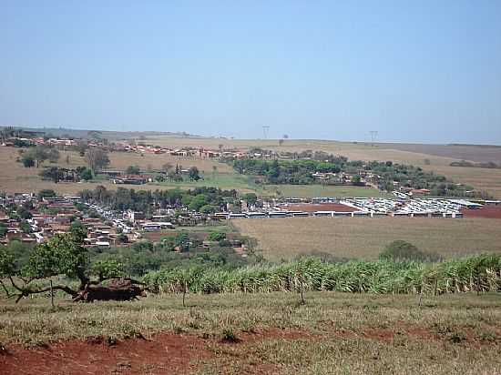 VISTA DA CIDADE E REGIO DE MARACA-SP-FOTO:RUBENS DA SILVA RAMO - MARACAI - SP