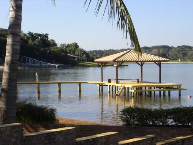 REPRESA LARANJA DOCE, SITUADA A 12 KM. DA CIDADE -  POR JOS CARLOS DALTOZO - MARTINPOLIS - SP