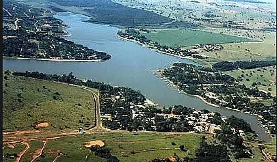 MARTINPOLIS-SP-VISTA AREA DA REPRESA LARANJA DOCE-FOTO:CAMARAPPRUDENTE.SP.GOV.BR - MARTINPOLIS - SP