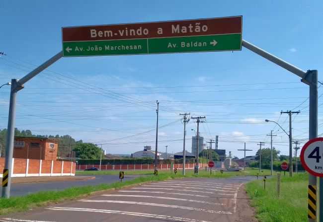 ENTRADA PELA AVENIDA MARCHESAN, POR JEZIEL GOMES - MATO - SP