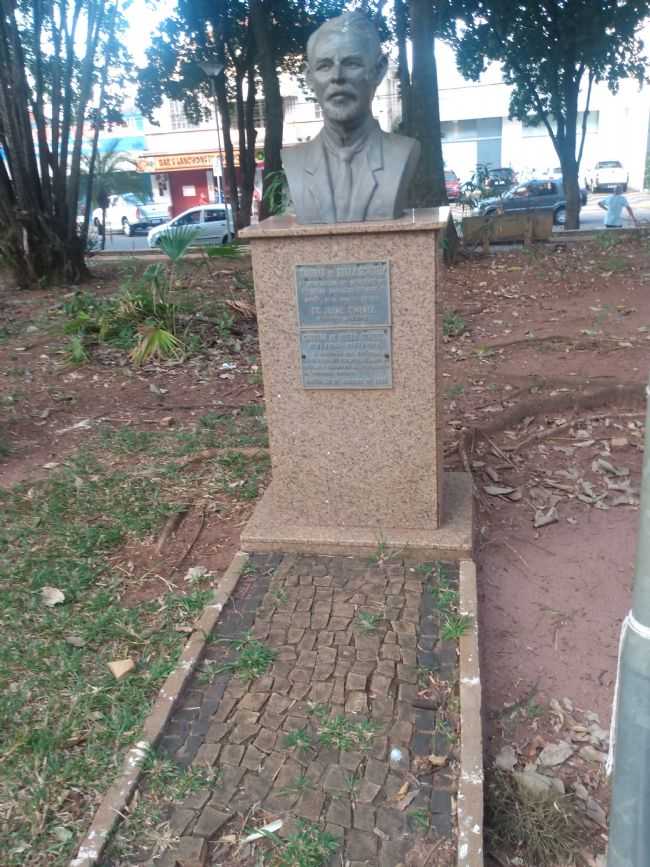 BUSTO DE CAIBRAR SCHUTEL - POR BRAZ GOMES FERREIRA - MATO - SP