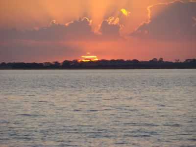 POR DO SOL VISTA DA REPRESA, POR AUGUSTO GRANHANI NETO - MIGUELPOLIS - SP