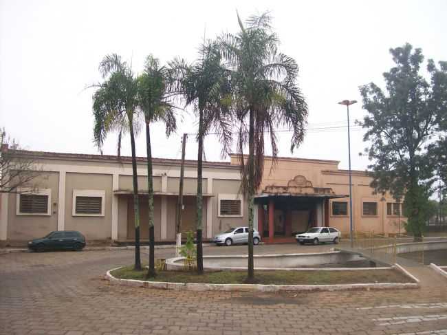 FACHADA DA ESTAO FERROVIRIA DE MIRASSOL  - POR NESTOR JOSE DIA FILHO - MIRASSOL - SP