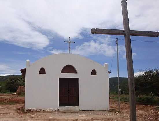 CAPELA DE NOSSA SENHORA DA GUIA EM POES-BA-FOTO:HELIVELTO LIMA - POES - BA