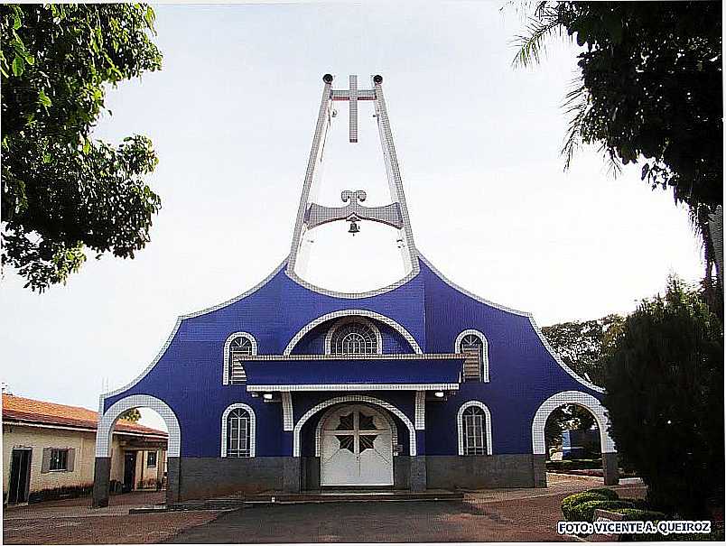 IGREJA MATRIZ DE S. FRANCISCO DE PAULA POR VICENTE A. QUEIROZ - NARANDIBA - SP