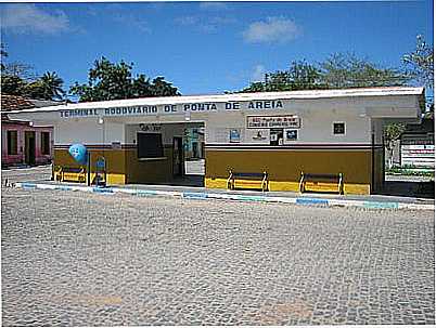 TERMINAL DE RODOVIRIO DE PONTA DA AREIA. - PONTA DA AREIA - BA