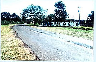 ENTRADA DA CIDADE
POR LPSLPS  - NOVA GUATAPORANGA - SP