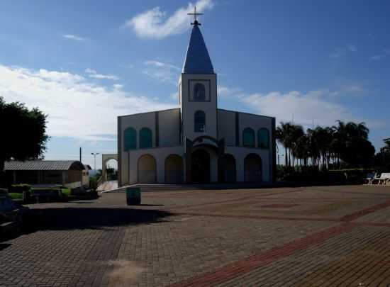 IGREJA CATLICA -  POR EDIR CARDOSO DE ANDRADE - NOVA LUZITNIA - SP