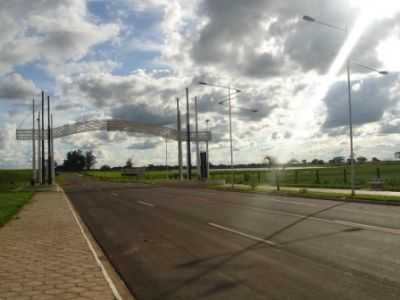 PORTAL DE ENTRADA DO MUNICIPIO - SENTIDO ARAATUBA, POR LEANDRO AMARO  - NOVA LUZITNIA - SP