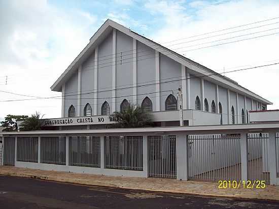 NUPORANGA-SP-IGREJA DA CCB-FOTO:LUIS V. GONALVES - NUPORANGA - SP