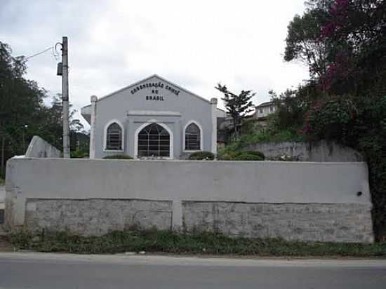 IGREJA DA CONGREGAO CRIST DO BRASIL EM OURO FINO PAULISTA-FOTO:JOSE CARLOS QUILETTI - OURO FINO PAULISTA - SP