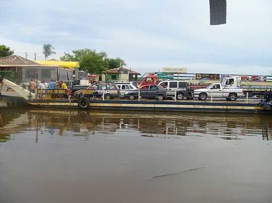 PORTO SEGURO-BA-BALSA-FOTO:LUIS MACEDO - PORTO SEGURO - BA