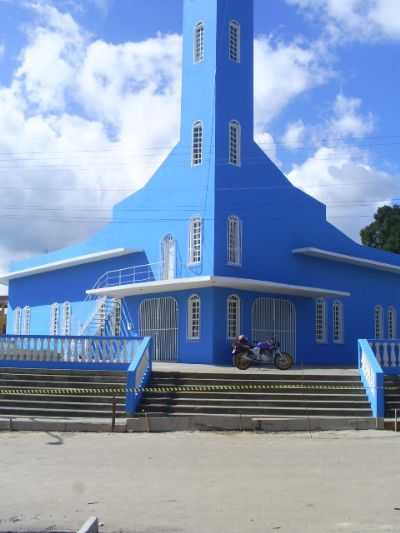 IGREJA CATLICA MATRIZ, POR DYNAH MANTOVANI - POSTO DA MATA - BA