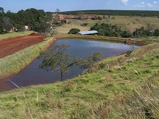 PARDINHO-SP-LAGO E REA RURAL-FOTO:MAURO BASSETTO - PARDINHO - SP