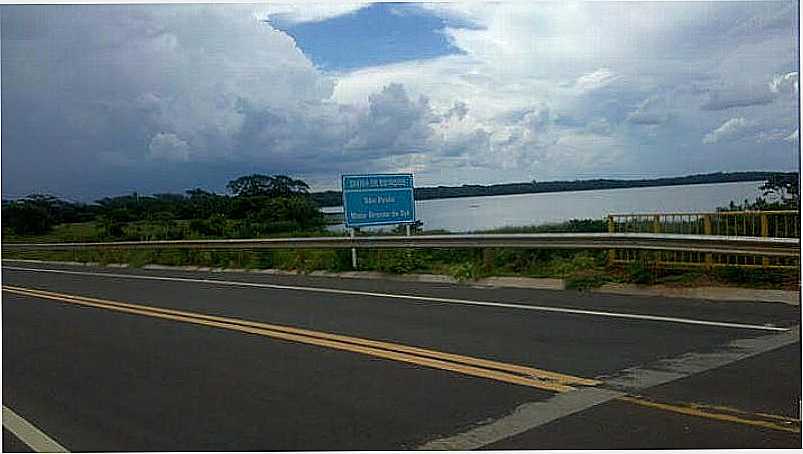 PAULICIA-SP-RODOVIA E O RIO PARAN-FOTO:RITARITZ - PAULICIA - SP