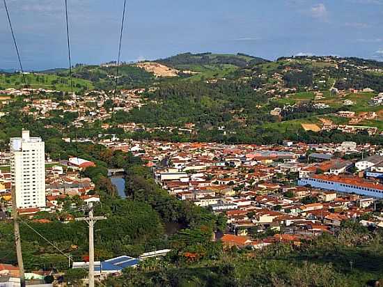 PEDREIRA-SP-VISTA PARCIAL DA CIDADE E O TELEFRICO-FOTO:EDUARDO DANTAS - PEDREIRA - SP