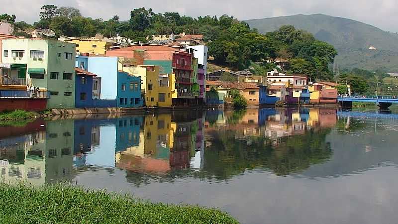 PIRAPORA DO BOM JESUS-SP-RIO TIET E VISTA PARCIAL DA CIDADE-FOTO:ERNANDES C SANTOS - PIRAPORA DO BOM JESUS - SP